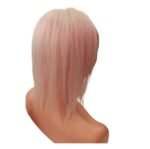 Γυναικείο Topper Τουπέ κορυφής μαλλιών από φυσική τρίχα  Full lace ( ραμμένο σε διαφάνεια ) -  Silver Γκρι 35cm - Image 4