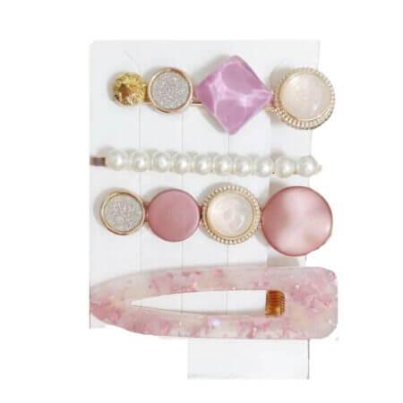 set-4-clips-hair-girl-resin