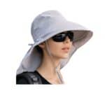 Γυναικείο Υφασμάτινο  Καπέλο με μάκρος - Grey