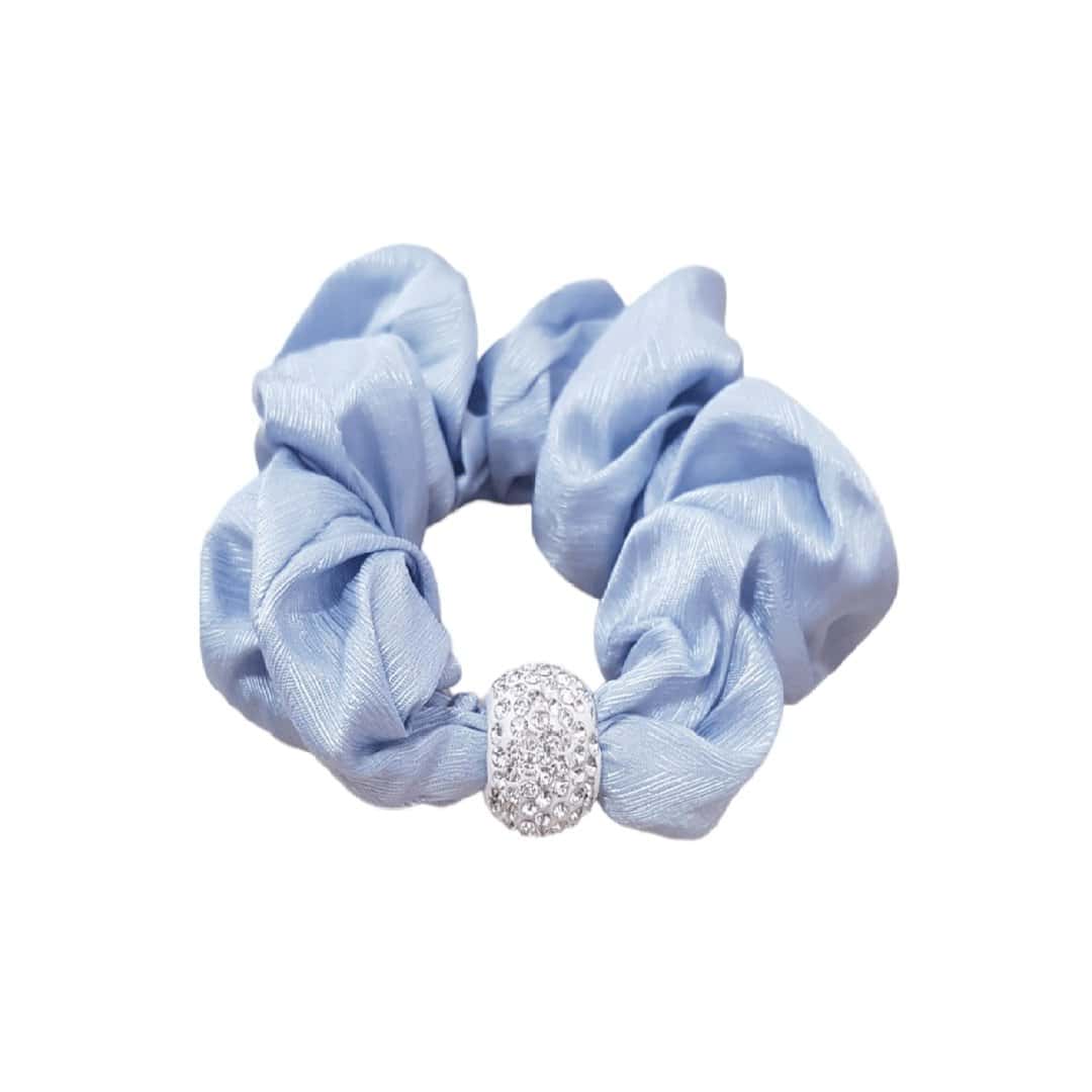 scruncies-glow-hair Scrunchies-Κοκαλάκι λάστιχο μαλλιών Green glow ball - Image 1