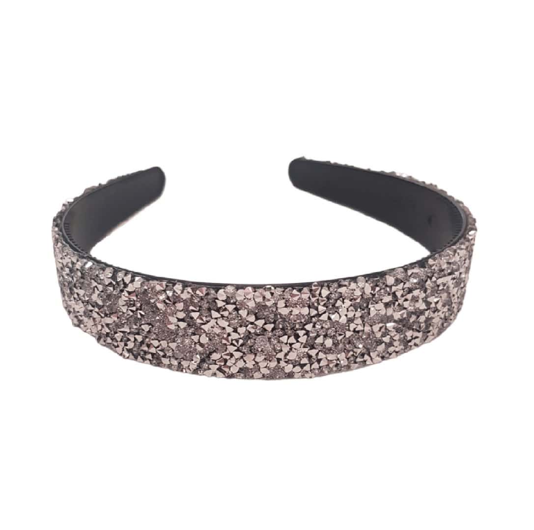 silver-strass-headband-hair Γυναικεία-Παιδική Στέκα μαλλιών Silver Strass - Image 1
