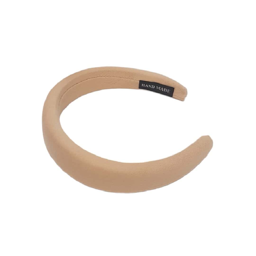 BEIGE-HEADBAND-WOMAN-HAIR Γυναικεία Στέκα μαλλιών Soft Beige - Image 1