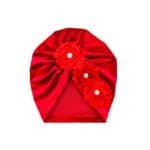 Γυναικείο Υφασμάτινο  Μαλακό Τουρμπάνι  μαλλιών Dark Red Knot (κόκκινο)