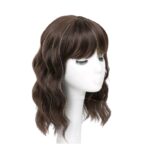 Γυναικείο Topper Τουπέ κορυφής μαλλιών με κλιπ μεγάλης επιφάνειας  14 inches - Καστανό σκούρο χρώμα