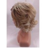 Γυναικεία περούκα σε Ξανθό χρώμα με ανταύγειες συνθετική υψηλής ποιότητας 11 inches - Image 2