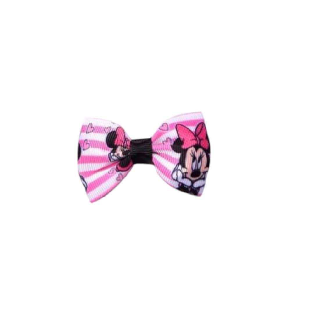 minnie-disney-clip-bow Παιδικό Clip -Κοκαλάκι μαλλιών Minnie Mouse Disney με προστασία 6cm - Image 1