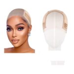 Σκουφάκι περούκας υφασμάτινο με HD lace (διαφάνεια) σε μπεζ χρώμα