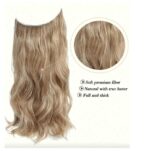 Τρέσσα με 4 κλιπ και λάστιχο για έξτρα όγκο συνθετικής τρίχας υψηλής ποιότητας - Ξανθό Blonde 20 Inches - Image 3