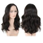 Γυναικεία περούκα Full lace 13x4 (αόρατη εφαρμογή) σε Καστανό σκούρο χρώμα συνθετική υψηλής ποιότητας 20 inches