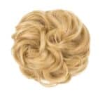 Ποστίς Κότσος με λάστιχο συνθετική τρίχα υψηλής ποιότητας - Ξανθό gold χρώμα - Image 2