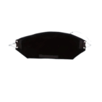 Κορδέλα αντιολισθητική για στερέωση topper τουπέ κορυφής - Μαύρη